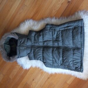Old Navy Hooded Frost Free Vest sz M
